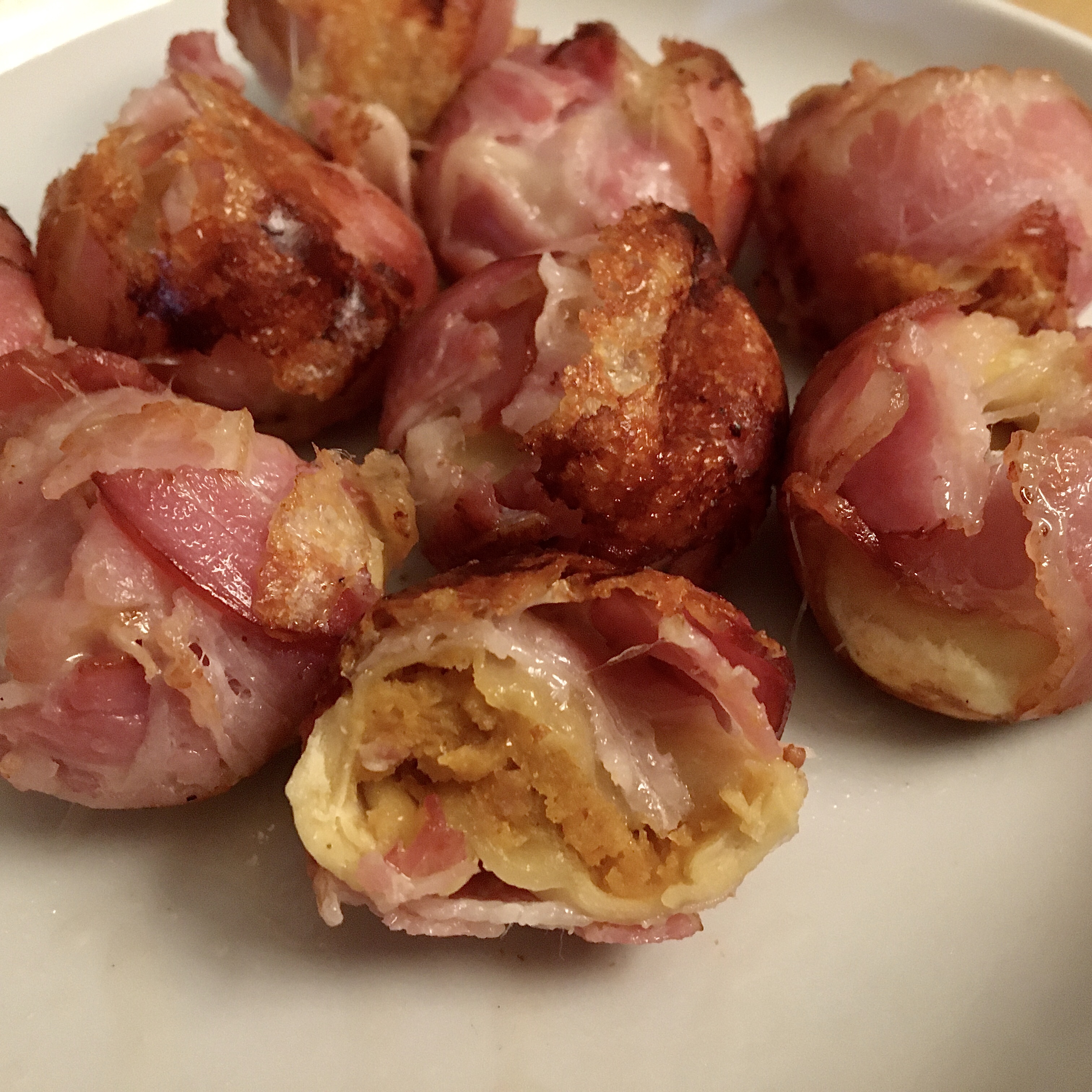 Tortellini mit Mozzarella und Speck aus dem Cake Pop Maker